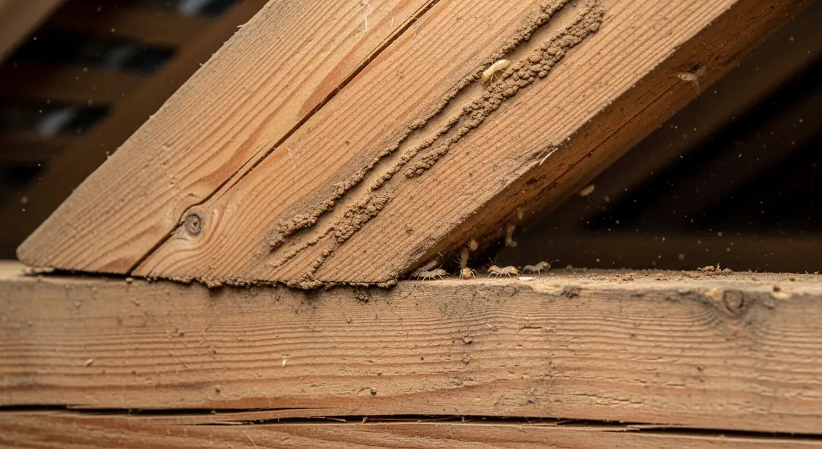 Signes de termites