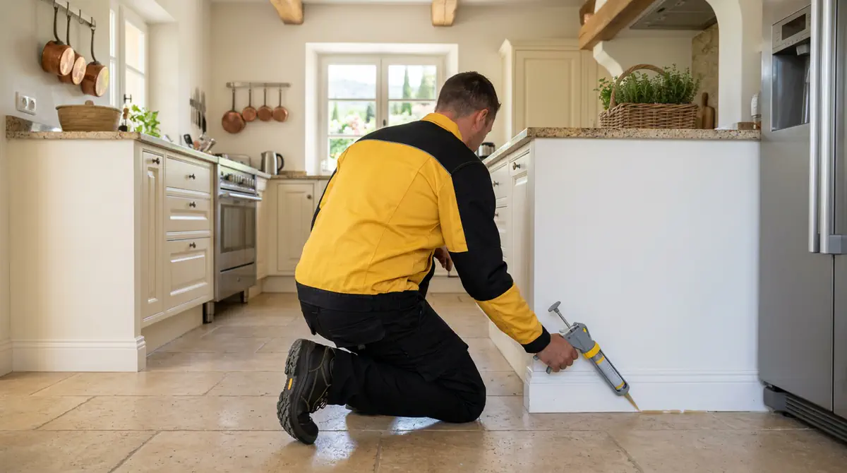 Application gel anti fourmis professionnel cuisine Béziers Occitanie